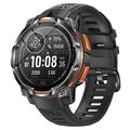 KC108 Sports Smart Watch with Heart Rate & SpO2 Monitor - Orange / Black