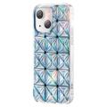 Kingxbar Miya Series iPhone 14 Plus Hybrid Case - Crystal