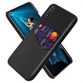 KSQ Huawei Nova 5T, Honor 20/20S Case with Card Pocket - Black