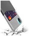 KSQ Motorola Moto E20 Case with Card Pocket - Grey