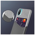 KSQ Motorola Moto E20 Case with Card Pocket - Grey