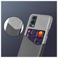KSQ OnePlus Nord 2 5G Case with Card Pocket - Grey