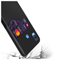 KSQ Samsung Galaxy A40 Case with Card Pocket - Black