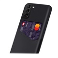 KSQ Samsung Galaxy S22 5G Case with Card Pocket - Black