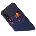 KSQ Samsung Galaxy S22 5G Case with Card Pocket - Blue