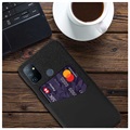 KSQ OnePlus Nord N100 Case with Card Pocket - Black