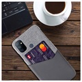 KSQ OnePlus Nord N100 Case with Card Pocket - Grey