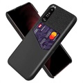 KSQ Sony Xperia 1 III Case with Card Pocket - Black