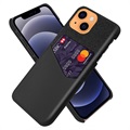 KSQ iPhone 13 Case with Card Pocket - Black
