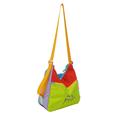 Kamapolo 22602 Dopamine Color Block Shoulder Bag - Yellow / Colorful