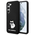 Karl Lagerfeld Choupette Samsung Galaxy S23+ 5G Silicone Case - Black