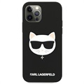Karl Lagerfeld Choupette iPhone 12/12 Pro Silicone Case