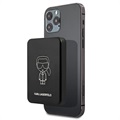 Karl Lagerfeld Ikonic Outline Magnetic Power Bank - Black