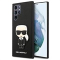Karl Lagerfeld Ikonik Saffiano iPhone 13 Pro Max Case - Black