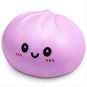 Kawaii Dumpling Squishy Stress Relief Toy - Purple
