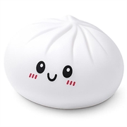 Kawaii Dumpling Squishy Stress Relief Toy - White