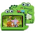 Kids Android Tablet with WiFi, Protective Case - 7" - Green Dino