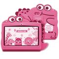 Kids Android Tablet with WiFi, Protective Case - 7" - Pink Dino
