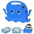 Samsung Galaxy Tab A7 Lite Kids Carrying Shockproof Case - Octopus - Blue