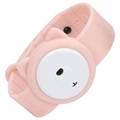 Kids Ultrasonic Mosquito Repellent Wristband WT-M4 - Pink