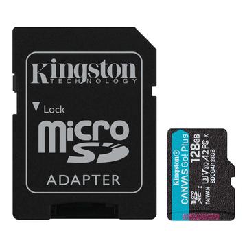 Kingston Canvas Go!Plus MicroSDXC Memory Card SDCG4 - 128GB