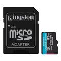 Kingston Canvas Go! Plus microSDXC Memory Card with Adapter SDCG3/128GB - 128GB