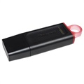 Kingston DataTraveler Exodia Flash Drive - 256GB - Pink / Black