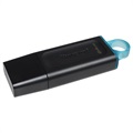 Kingston DataTraveler Exodia Flash Drive - 64GB - Teal / Black