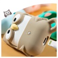 Kingxbar Animal-Shaped AirPods / AirPods 2 Silicone Case - Owl