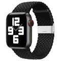 Apple Watch Series 7/SE/6/5/4/3/2/1 Knitted Strap - 45mm/44mm/42mm - Black