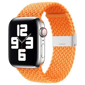 Apple Watch Series 7/SE/6/5/4/3/2/1 Knitted Strap - 45mm/44mm/42mm - Orange