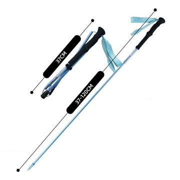 Kodenor 4-Section Foldable Trekking Pole - 120cm - Blue
