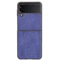 Crocodile Series Samsung Galaxy Z Flip3 5G Case - Purple