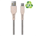 Ksix Eco-Friendly USB-A / USB-C Cable - 1m
