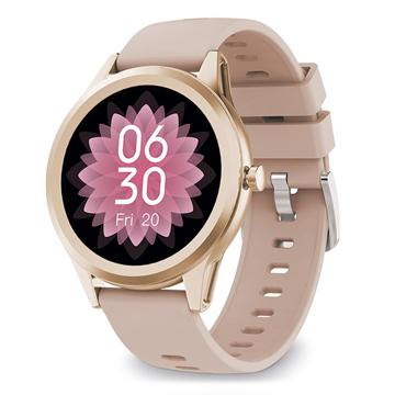 Ksix Globe Waterproof Smartwatch with Bluetooth 5.0 - Pink