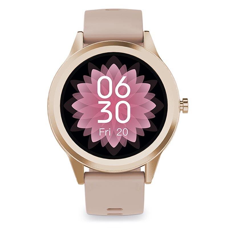 Smartwatch Ksix Globe Pantalla 1,28 Multitáctil Sumergible plateado -  Smartwatch - Los mejores precios