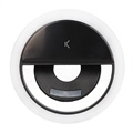 Ksix Studio Live Pocket LED Ring Light with Phone Holder - 3W