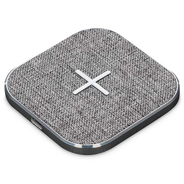 Ksix Universal Fast Wireless Charger - 15W - Grey