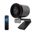 L52 4K Ultra HD Webcam with AI Tracking, Remote Control - Black