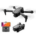 LANSENXI XT6 WiFi FPV Drone with 4K/1080P HD Dual Camera and Remote Control - Black