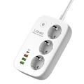 LDNIO SEW3452 WiFi Smart Power Strip - 30W PD Fast Charging, 3 EU Outlets, 4 USB Ports and App Remote Control