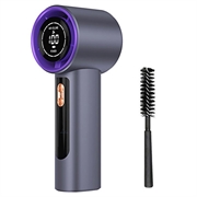 LED Display Handheld Fan with 100 Speed Levels & Type-C Charging - 3000mAh