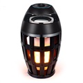 LED Flame Atmosphere Bluetooth Speaker S1 - Black