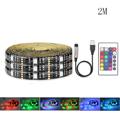 Decorative RGB LED Strip with Remote Control - 2m