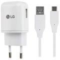 LG Rapid Charger MCS-H05ER & USB-C Data Cable - White