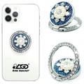LDG Q01 Snowflake Shape Rhinestone Ring Holder - Blue