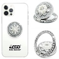 LDG Q01 Snowflake Shape Rhinestone Ring Holder - Silver