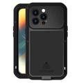 Love Mei Powerful iPhone 14 Pro Hybrid Case - Black - 9H