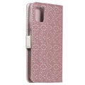 Lace Pattern Samsung Galaxy A52 5G, Galaxy A52s Wallet Case - Pink