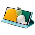 Lace Pattern Samsung Galaxy A13 5G Wallet Case - Green